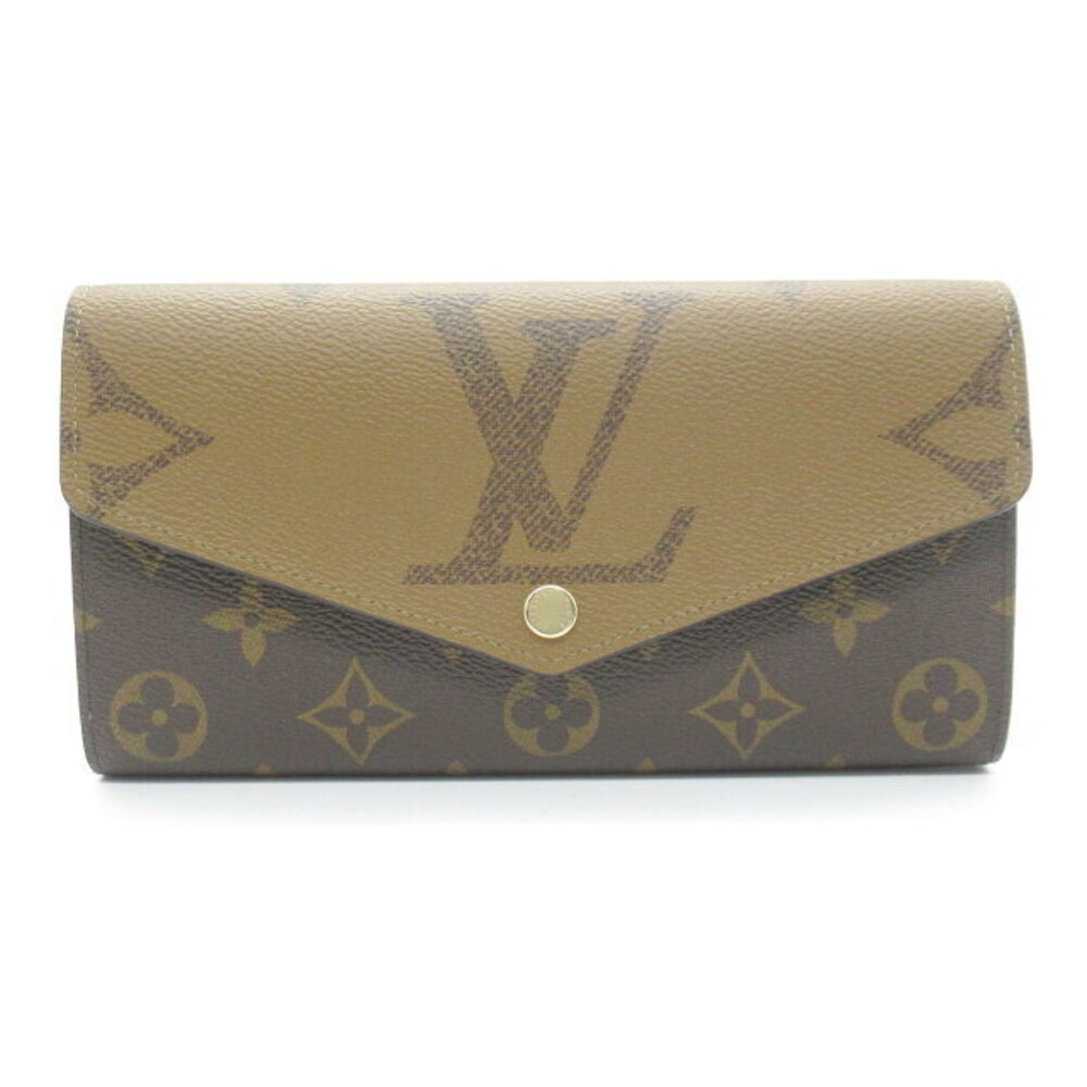 Louis Vuitton Sarah Portefeuille Wallet long Monogram Giant Reverse brown